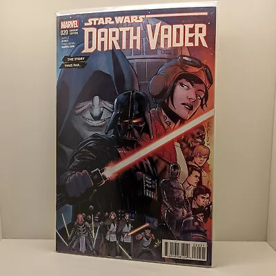 Buy Star Wars Marvel Comic | Dark Vader #20 | Variant Story Thus Far Cover • 10£