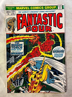 Buy FANTASTIC FOUR #131 (1973) / 8.0 VERY FINE / Comic Book • 23.26£