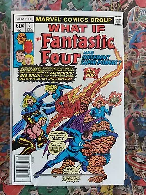 Buy What If...? #6 VF+  Marvel 1977 Fantastic Four Had Different Powers • 12.95£