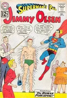 Buy Superman's Pal Jimmy Olsen (1954) #  65 (4.5-VG+) Human Porcupine 1962 • 12.15£