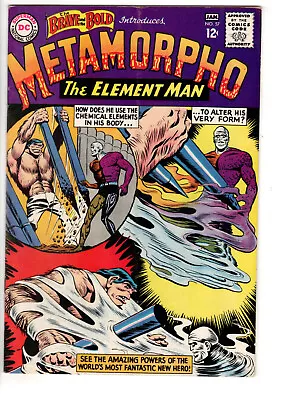 Buy Brave And The Bold #57 (1965) - Grade 6.0 - 1st Appearance Of Metamorpho Dc! • 232.98£