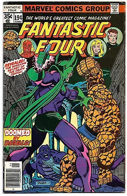 Buy MARVEL Bronze Age: Fantastic Four #194 (George Perez) Agatha Harkness (Pollard) • 3.14£