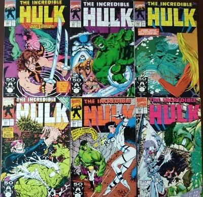 Buy The Incredible Hulk #380 #381 #382 #385 #386 #388 Marvel 1991 Comic Books • 12.42£