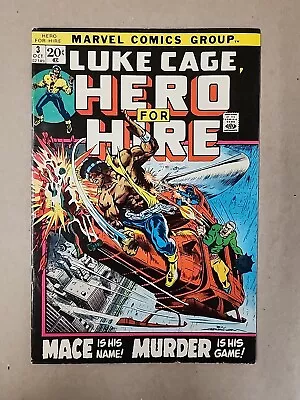 Buy Luke Cage Hero For Hire #3 Oct 1972 Bronze Age Marvel Comics. J8 • 21.74£