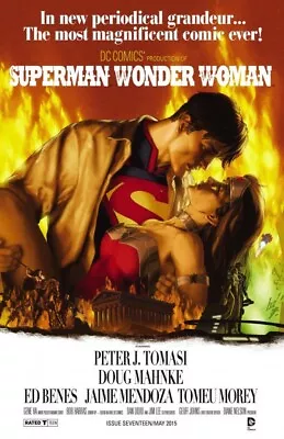 Buy Superman / Wonder Woman #17 Movie Variant (2013) Vf/nm Dc • 12.95£