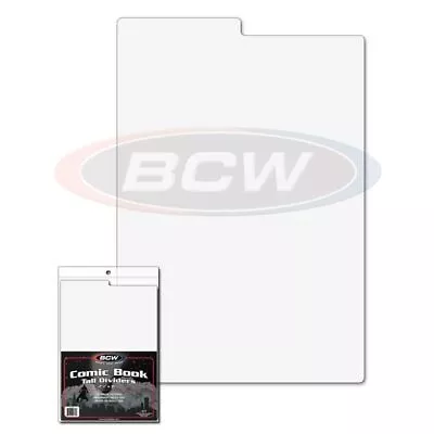 Buy 300 BCW Tall Comic Book Dividers • 148.62£