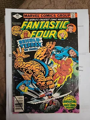 Buy Fantastic Four #211 1979 Marvel Comics 1st App Terrax • 11.64£