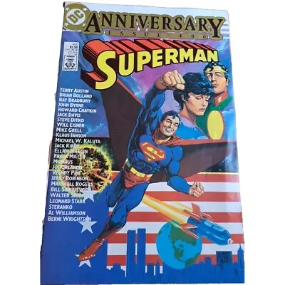 Buy Superman #400, V/F (Never Opened), Anniversary Issue Painted Cover • 11.65£