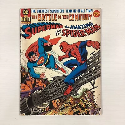 Buy Superman Vs Amazing Spider-Man 1976 VG/FN Treasury Edition Marvel DC • 48£
