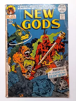 Buy NEW GODS #7 (1971) Jack Kirby Key Book 1st STEPPENWOLF ***FREE UK PPH*** • 24£