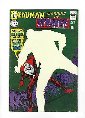Buy Strange Adventures #211 1st Lita & Cleveland Brand, Neal Adams, 6.0 FN 1968 DC • 19.41£