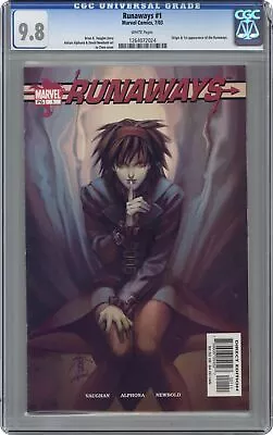Buy Runaways #1 CGC 9.8 2003 1264072024 • 221.33£