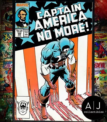 Buy Captain America #332 VF- 7.5 1987 Marvel • 10.06£