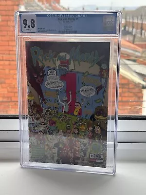 Buy Rick And Morty #1 2023 Variant B Cover CGC 9.8 • 100£