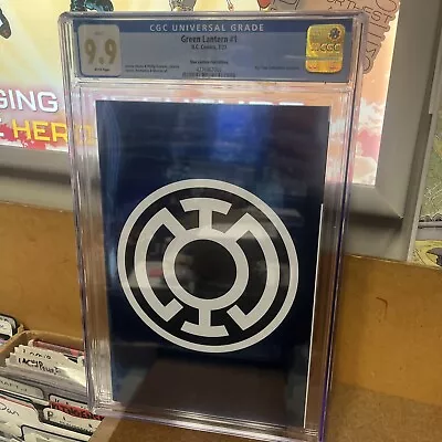 Buy Green Lantern #1 Blue Lantern Foil 9.9 MINT CGC Graded!! 07/2023! • 388.30£