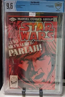 Buy Star Wars #62 1982 Comic Marvel Direct Edition CBCS 9.6 1st Appearance G'hinji • 58.34£