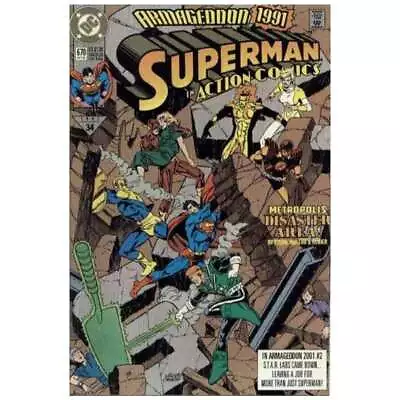 Buy Action Comics #670  - 1938 Series DC Comics VF+ Full Description Below [z* • 1.08£