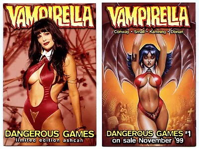 Buy Comic Vampirella #1 Dangerous Games Ashcan Photo Variant 22X14cm SIZE! • 5.99£