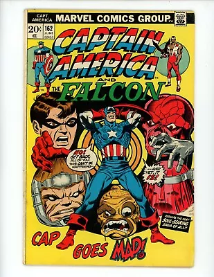 Buy Captain America #162 Comic Book 1973 FN Marvel Comics Falcon • 6.21£