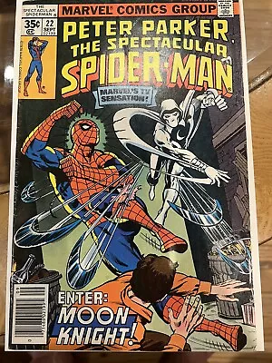 Buy Peter Parker The Spectacular Spider-Man #22 Marvel Comics 1978 • 34.95£