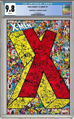 Buy Uncanny X-men #1 Marvel Mr Garcin Variant 2024 Cgc 9.8 Nm/mt Presale • 54.36£