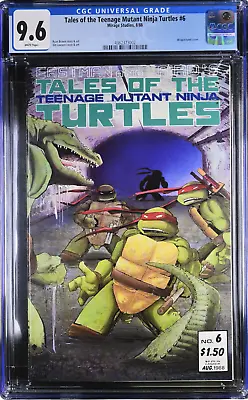 Buy Tales Of The Teenage Mutant Ninja Turtles 6 CGC 9.6 WH 1st Leatherhead • 155.32£