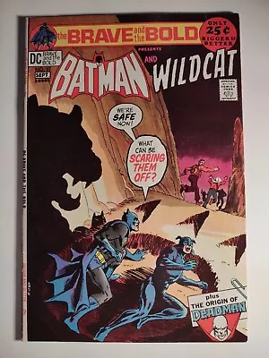 Buy Brave And The Bold #97, FN, DC 1971, Batman Wildcat, Neal Adams, Deadman Origin • 17.85£