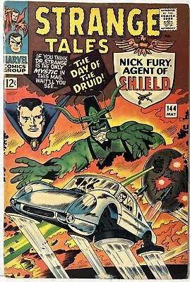 Buy Strange Tales #144 (1966) 1st Jasper Sitwell | SHIELD | Marvel Comics *FN-VF* • 23.29£