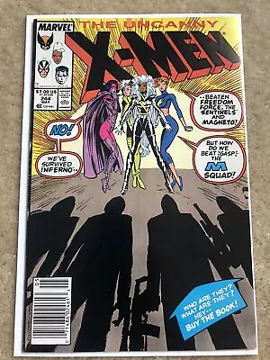 Buy Uncanny X-Men #244- 1st Appearance Of Jubilee (Marvel 1989) Newsstand • 23.29£
