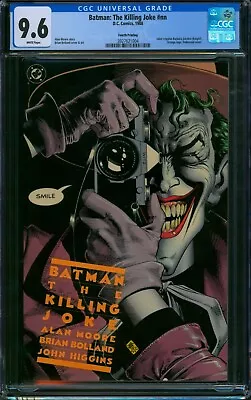 Buy Batman The Killing Joke 1 (DC 1988) 🌟 CGC 9.6 🌟 4TH PRINT ORANGE VARIANT Comic • 115.71£