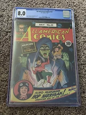 Buy ✨ 🪐 All-American Comics #51 1943 DC Comics Green Lantern Golden Age 💫 ✨ • 1,553.21£