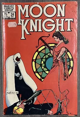 Buy Moon Knight No. #24 October 1982 Marvel Comics VG/G • 5£