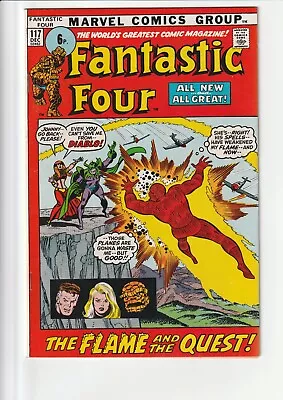 Buy Fantastic Four #117 Bronze Age Marvel Comic Book • 20£