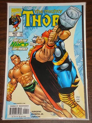 Buy Thor #4 Vol2 The Mighty Marvel Comics October 1998 • 3.49£