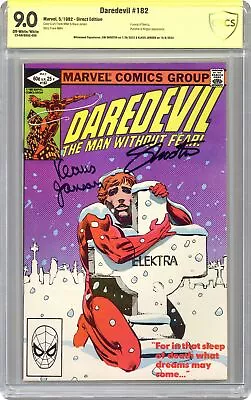 Buy Daredevil #182D CBCS 9.0 SS Shooter/Janson 1982 23-0AFB6AC-098 • 100.96£