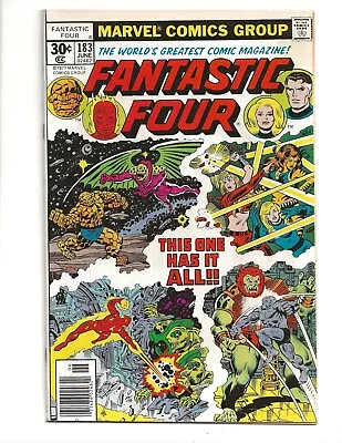 Buy Fantastic Four #183 (1977) High Grade VF/NM 9.0 • 7.77£