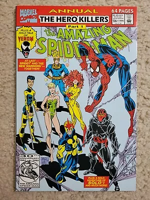 Buy Amazing Spider-man Annual #26 Nm- 9.2 Marvel Comics (1992) Origin Of Venom • 7.77£
