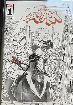 Buy SDCC 2024 Trinity Exclusive Spider-Men #1 Ramos Color Splash 102/600 FOIL COA • 62.13£