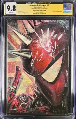 Buy AMAZING SPIDER-MAN #37  2024 Marvel CGC SS 9.8 JOHN GIANG Signed & Sketched • 145.58£