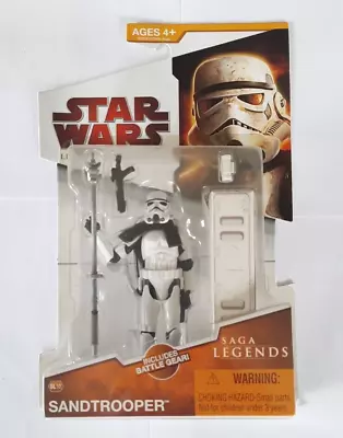 Buy Star Wars Sandtrooper Sl010 Saga Legends Empire Action Figure + Battle Gear New • 24.99£