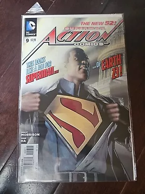 Buy Action Comics #9(DC 2012)  New 52 Superman 1st App Calvin Ellis Key! • 11.65£