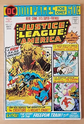 Buy Justice League Of America #113 (DC 1974) VFN+ (8.5) Cents 100 Pages • 22£