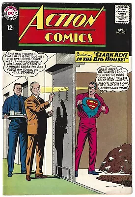 Buy Action Comics #323 DC Apr 1965 Silver Age  Clark Kent In The Big House  4.5 VG+ • 10.09£