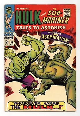 Buy Tales To Astonish #91 GD 2.0 1967 • 32.68£