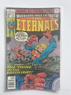 Buy THE ETERNALS Vol 1 When Gods Walked The Earth #16 JACK KIRBY Marvel Comics 1977 • 0.99£
