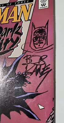 Buy RARE Bob Kane Signed Comic Batman #452 With Sketch 1990 • 194.15£