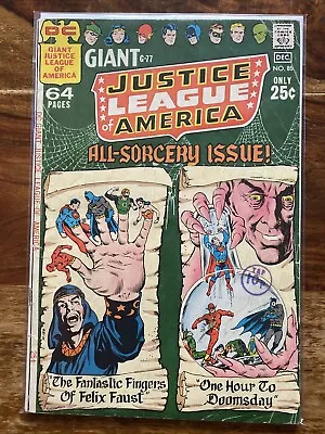 Buy Justice League Of America 85. 1970. Giant Sorcery Issue. Key Issue. FN- • 2.99£