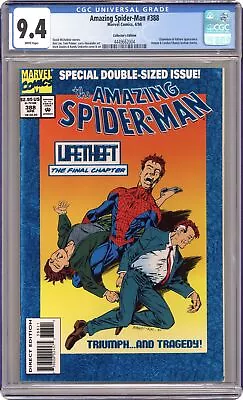 Buy Amazing Spider-Man #388 Direct Deluxe Variant CGC 9.4 1994 4449662004 • 32.62£