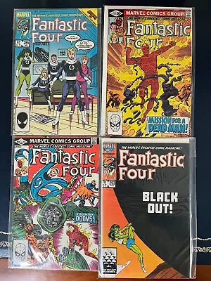 Buy Fantastic Four No.233,246,285,293  Marvel Comics • 0.01£