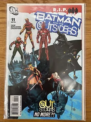 Buy Batman And The Outsiders #11 November 2008 Tieri / Benjamin DC Comics • 3.99£